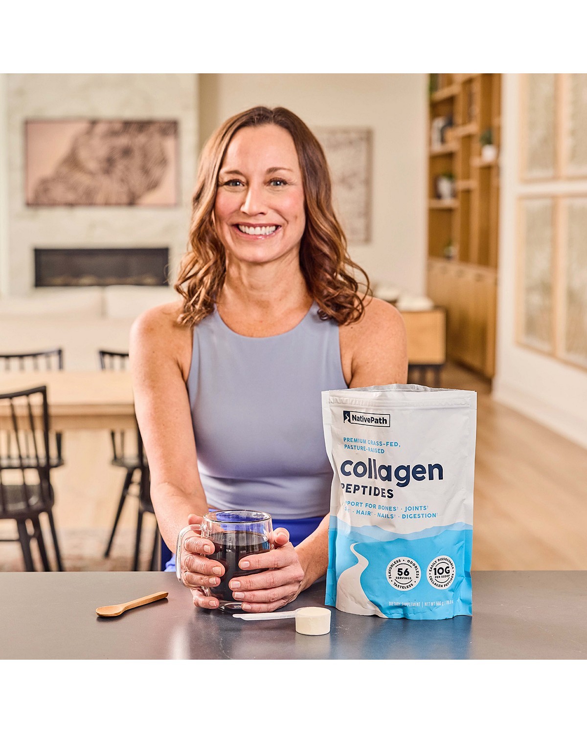 [White]NativePath-Collagen PeptidesProtein-Hydrolyzed 1&3-19.8oz(56 Servs)|20091