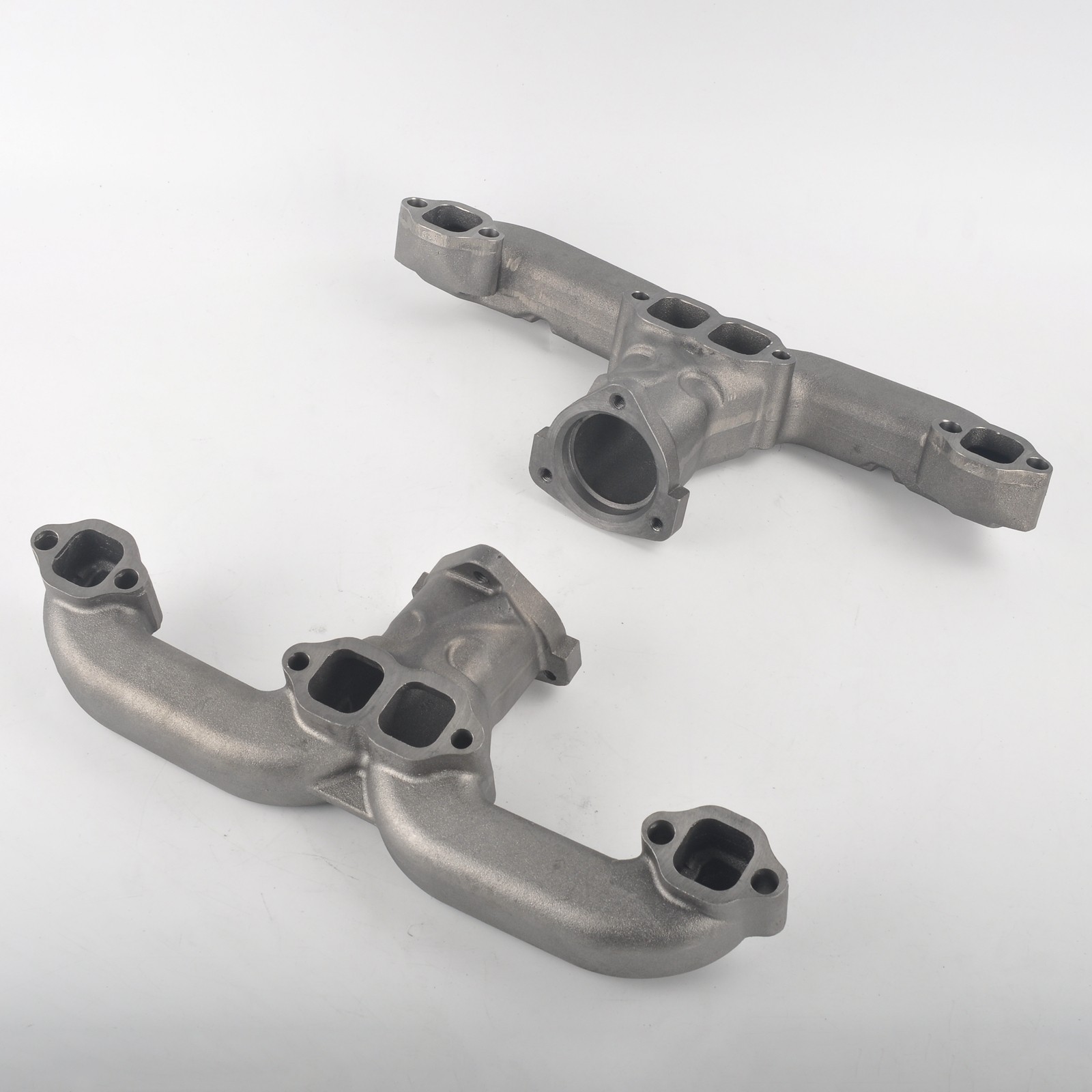 Exhaust Manifolds Rams Horn Style For Small Block Chevy SBC 283 305 327 350 400