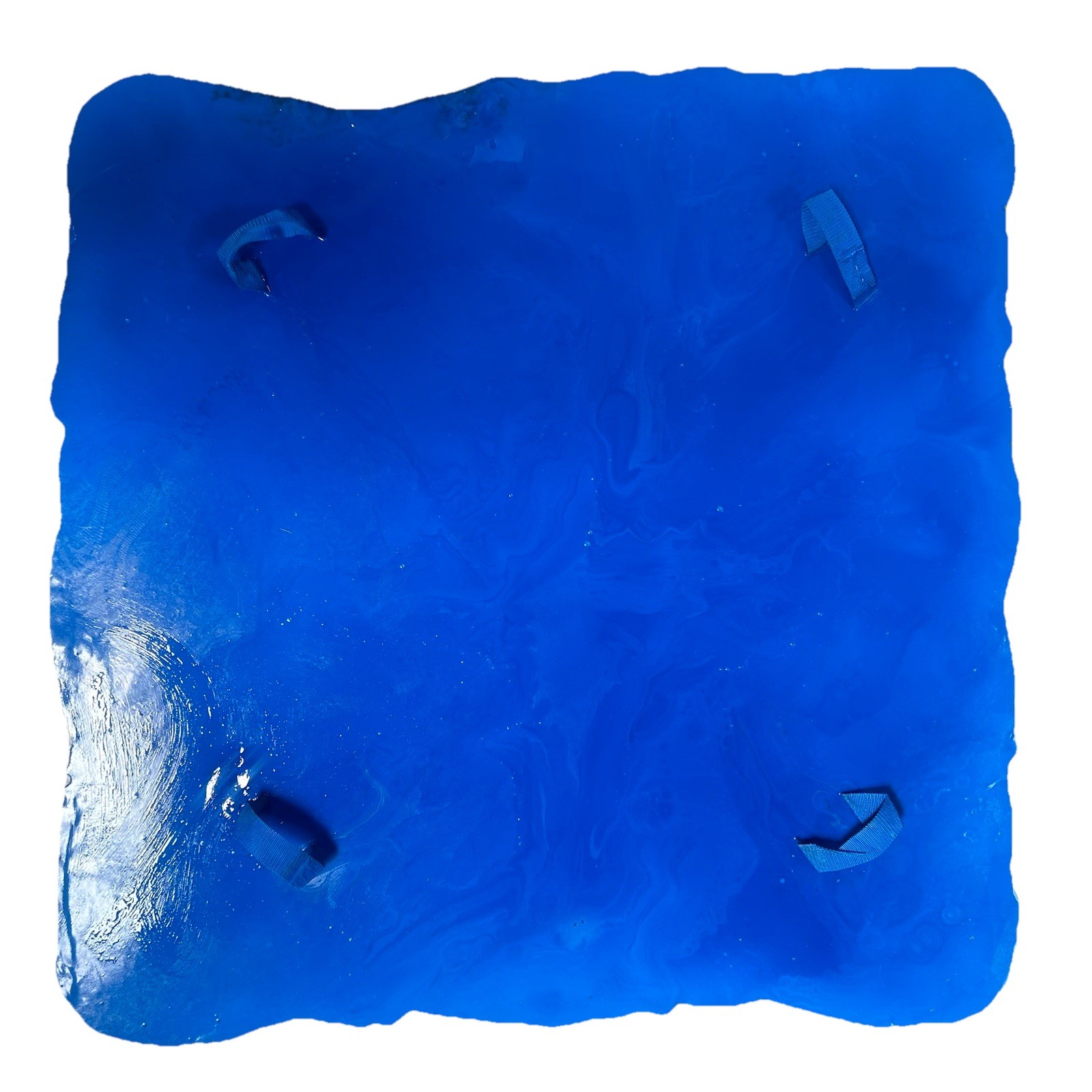 (2) Large 44" x 44" Roman Slate Seamless Featheredge Texture Skins for Concrete