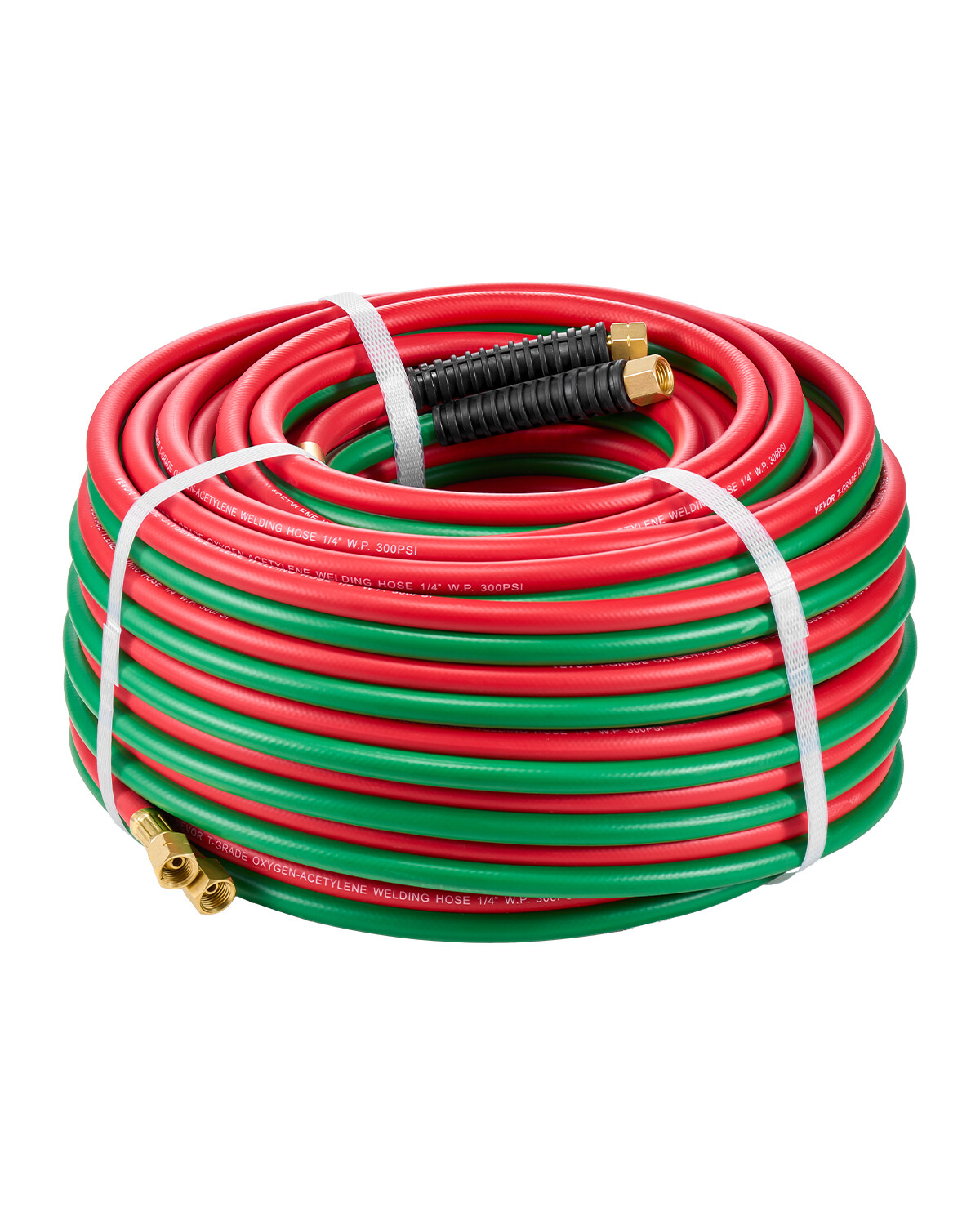 Oxygen Acetylene Hose 1/4-Inch x 100FT T Grade Hose 300PSI Max Working Pressure