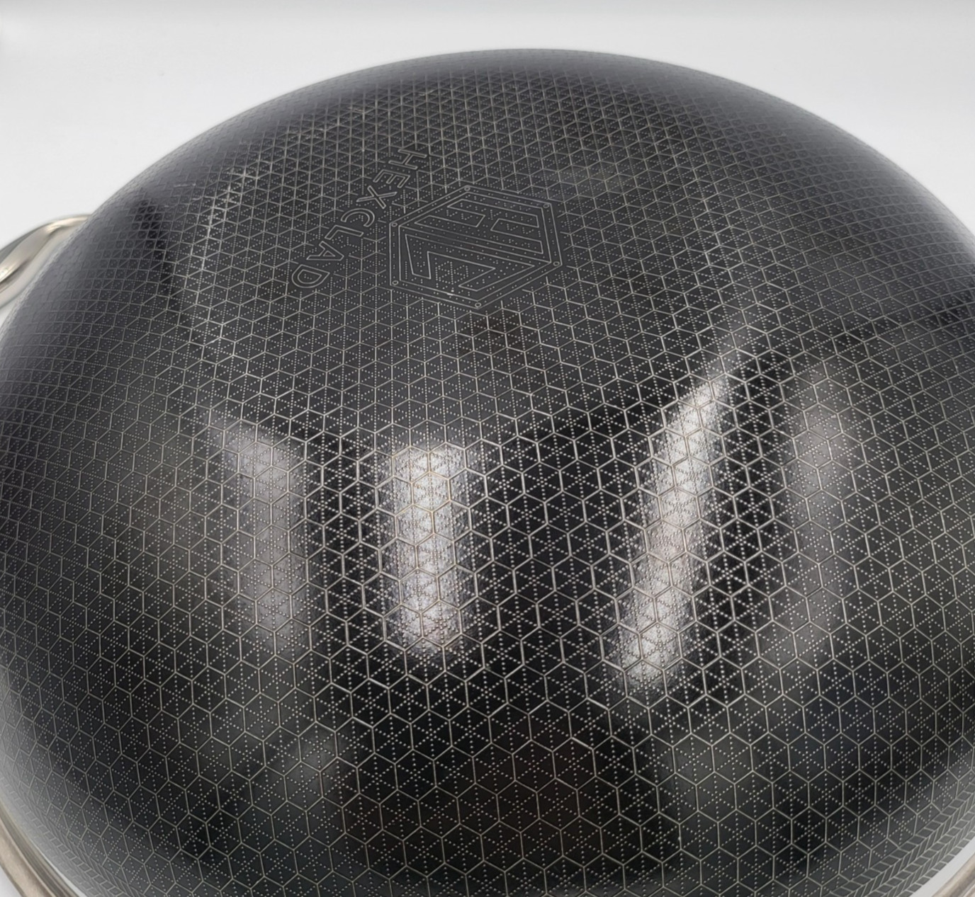 HexClad 12" WOK 12-Inch Hybrid Nonstick Pan - NO Lid - Used Good Condition