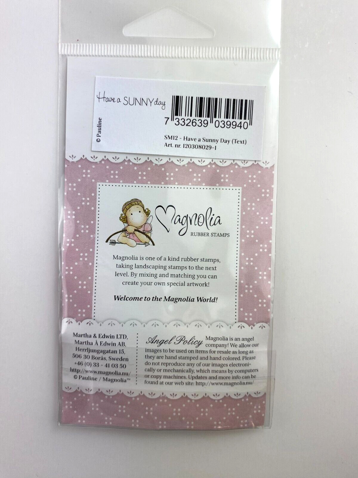 Magnolia (LOT OF 10) Rubber Stamps Assorted #12