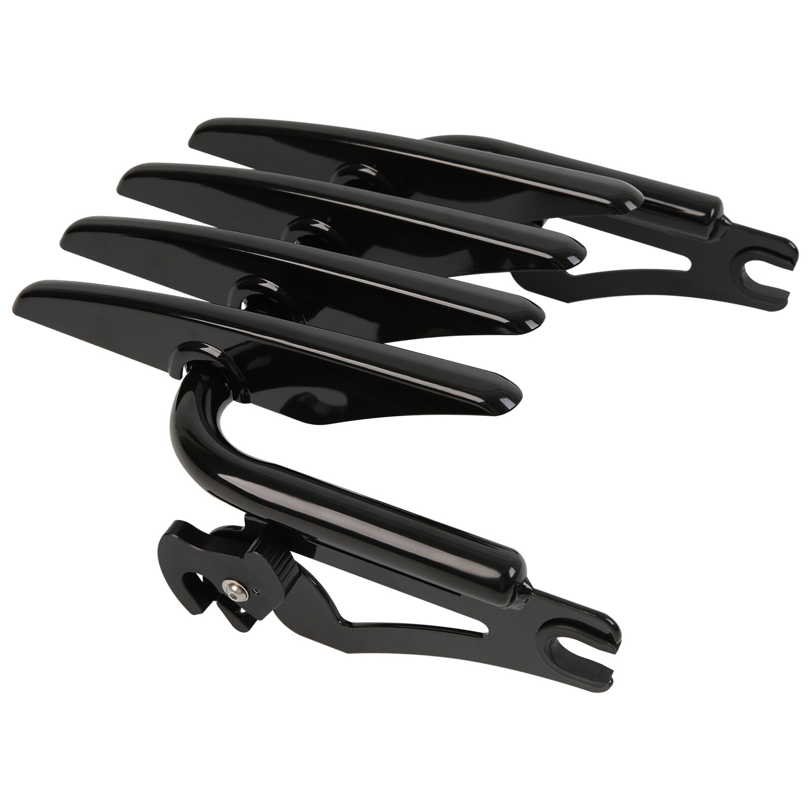 22" Sissy Bar Backrest & Stealth Luggage Rack For Harley Street Road Glide King