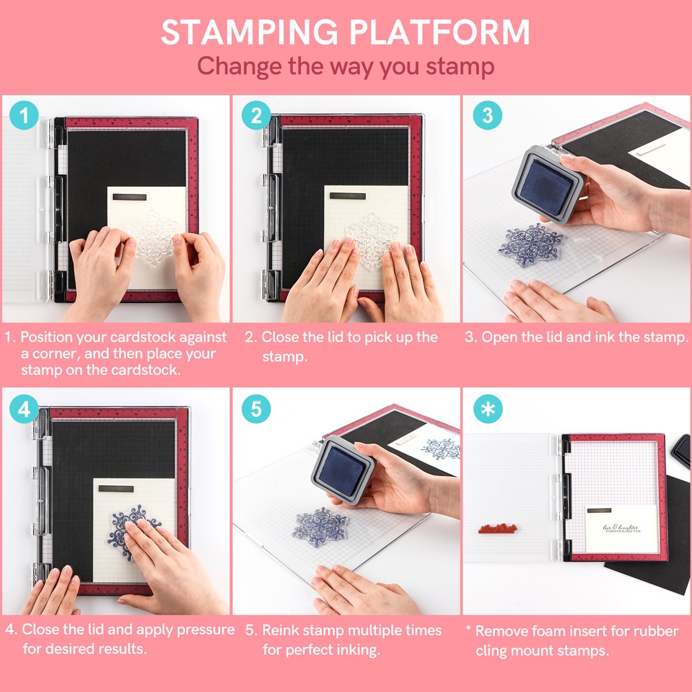 Precision Stamping Tool Stamping Platform Stamping Positioner For Clear Stamps