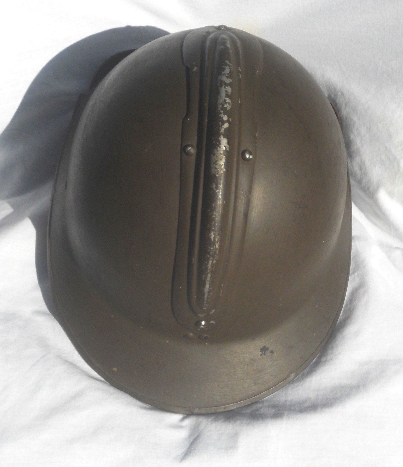 Helmet model 1926 artillery chin strap and cap