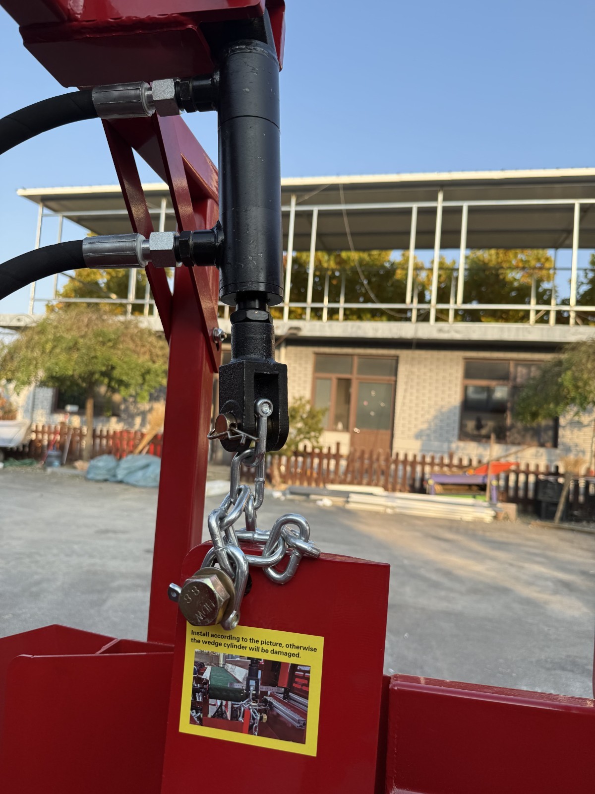 27T Firewood Processor 6-Way Wedge Log Splitter with 10FT Belt Firewood Conveyor