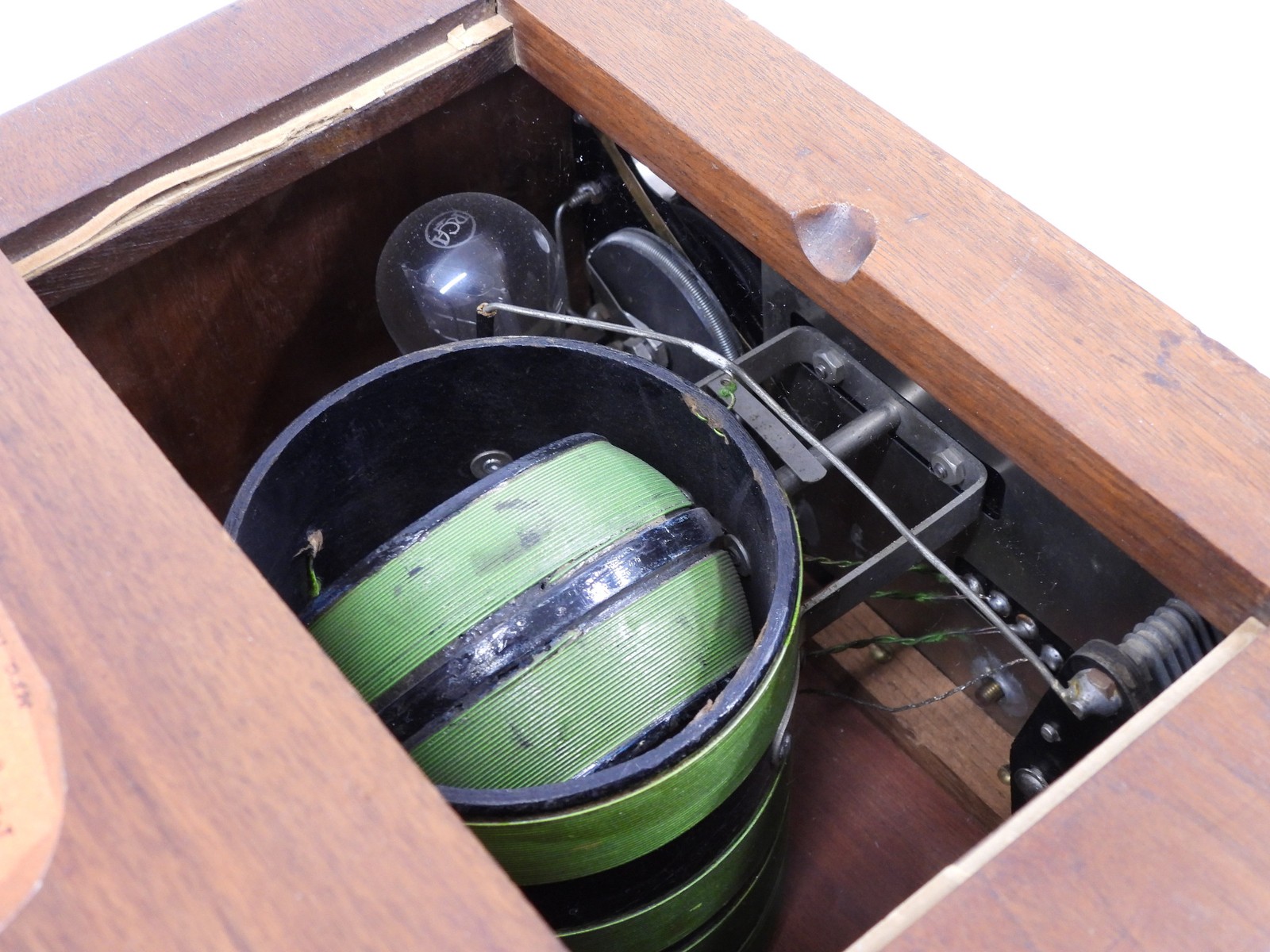 Monroe H McKillip D-7 Antique Regenerative Tube Radio Receiver (nice)