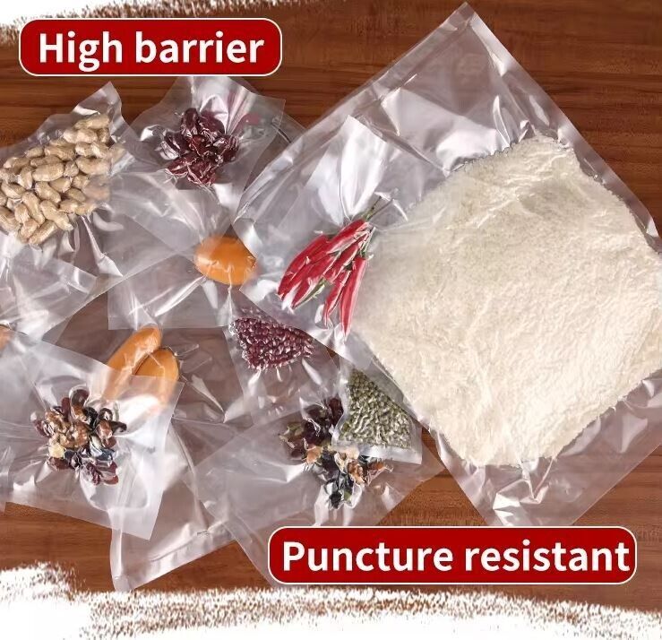 100 packs Vacuum Sealer Bags Poly/Nylon Food Saver Storage Package All Sizes