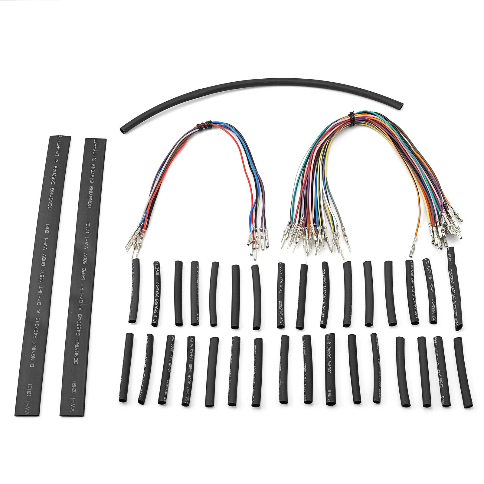 14" 16" Handlebar Wire Extensions for Harley Dyna FXD Softail Sportster 07-13