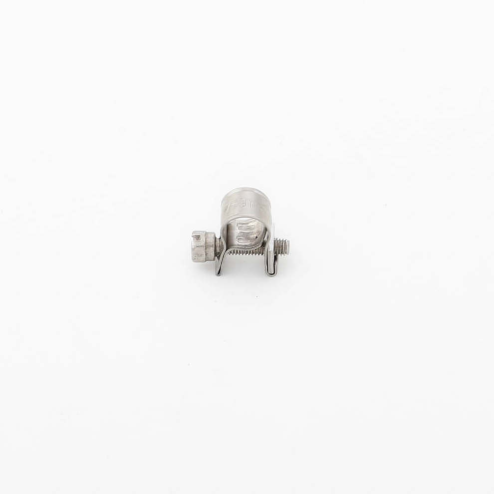 12pcs 7-9mm 1/4"-3/8" Mini Hose Clamps for Fuel Line Pipe 304 Stainless Steel