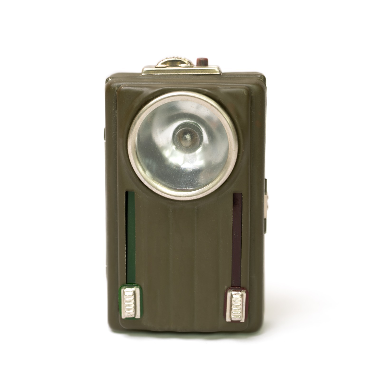 Vintage Military Signal Flashlight Polish Army Lamp Light Cold War Arma Reforger