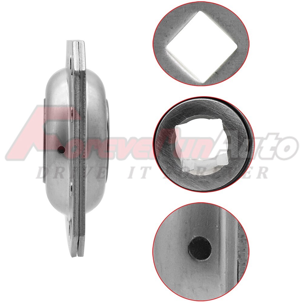 FD209RK Harrow Flange Disc Bearing Unit 1-1/4" Square Bore FD-209-RK DHU114S209