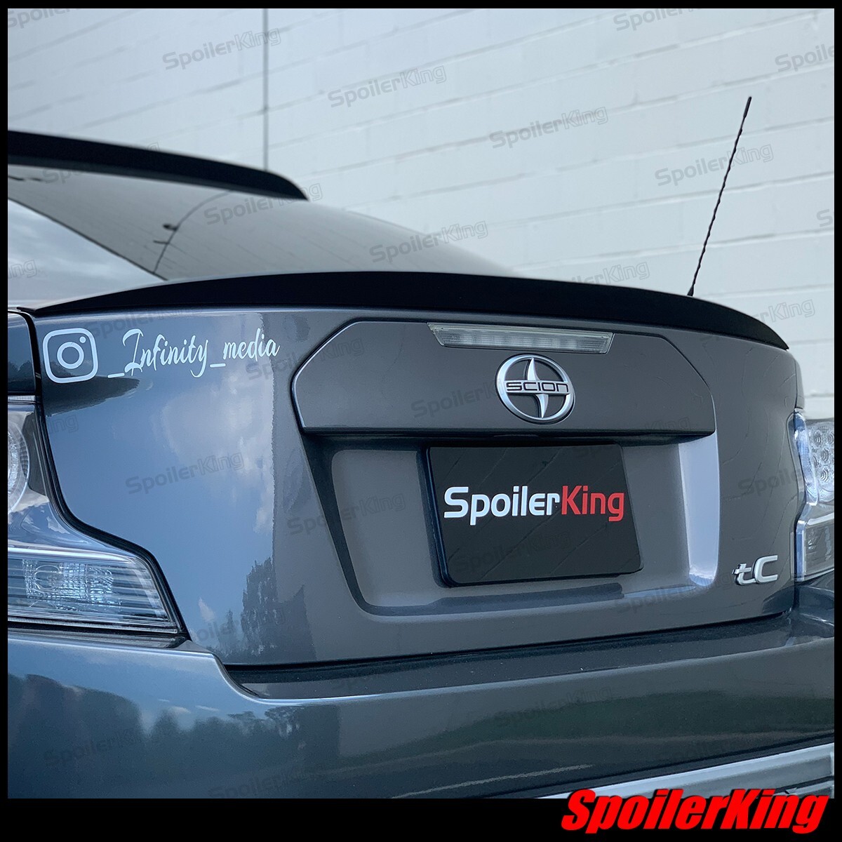 Duckbill Rear Trunk Spoiler Fits Toyota Prius 2023-present SpoilerKing 284K
