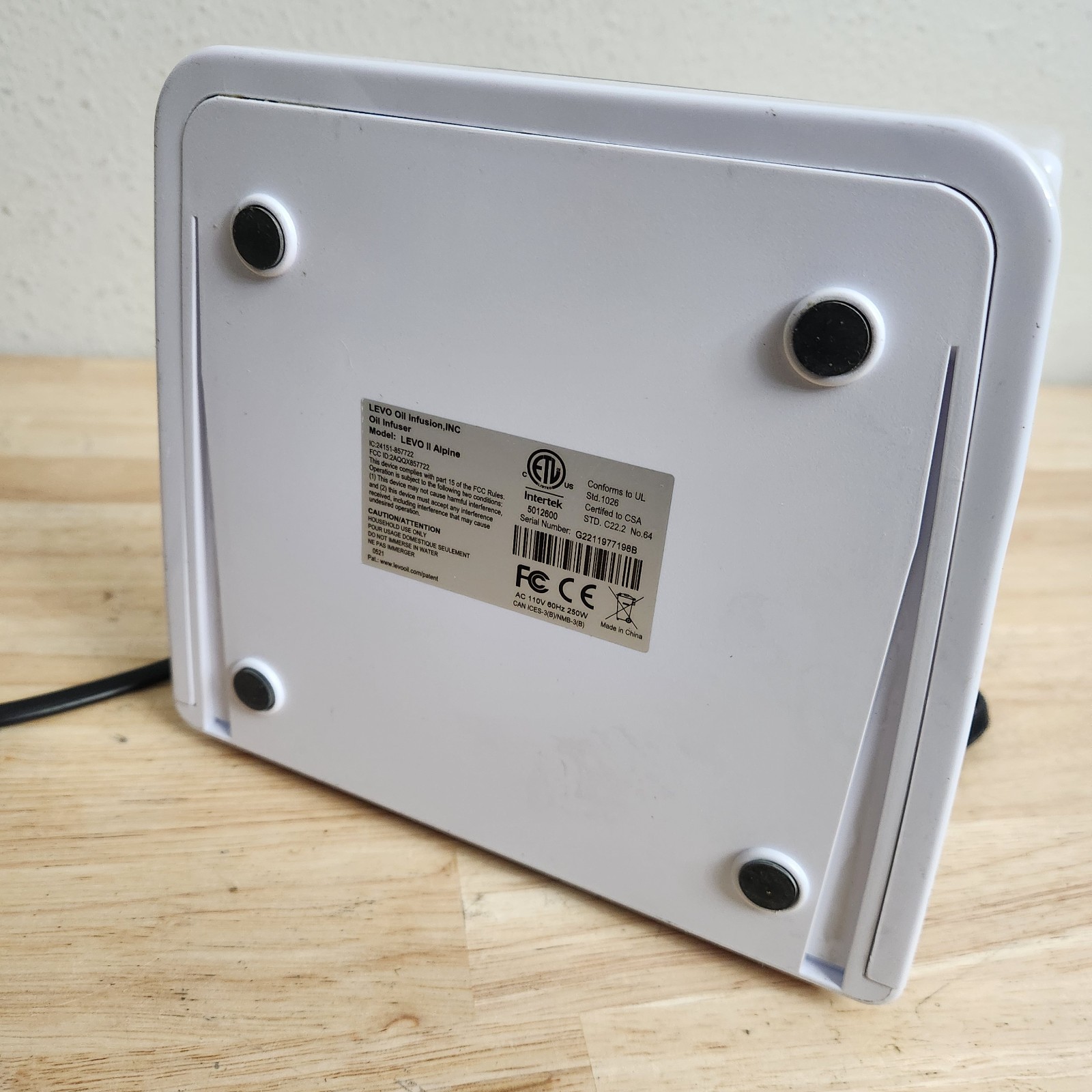 LEVO II Alpine Herbal Infuser Butter/Oil Herb Decarboxylator Botanical Dryer