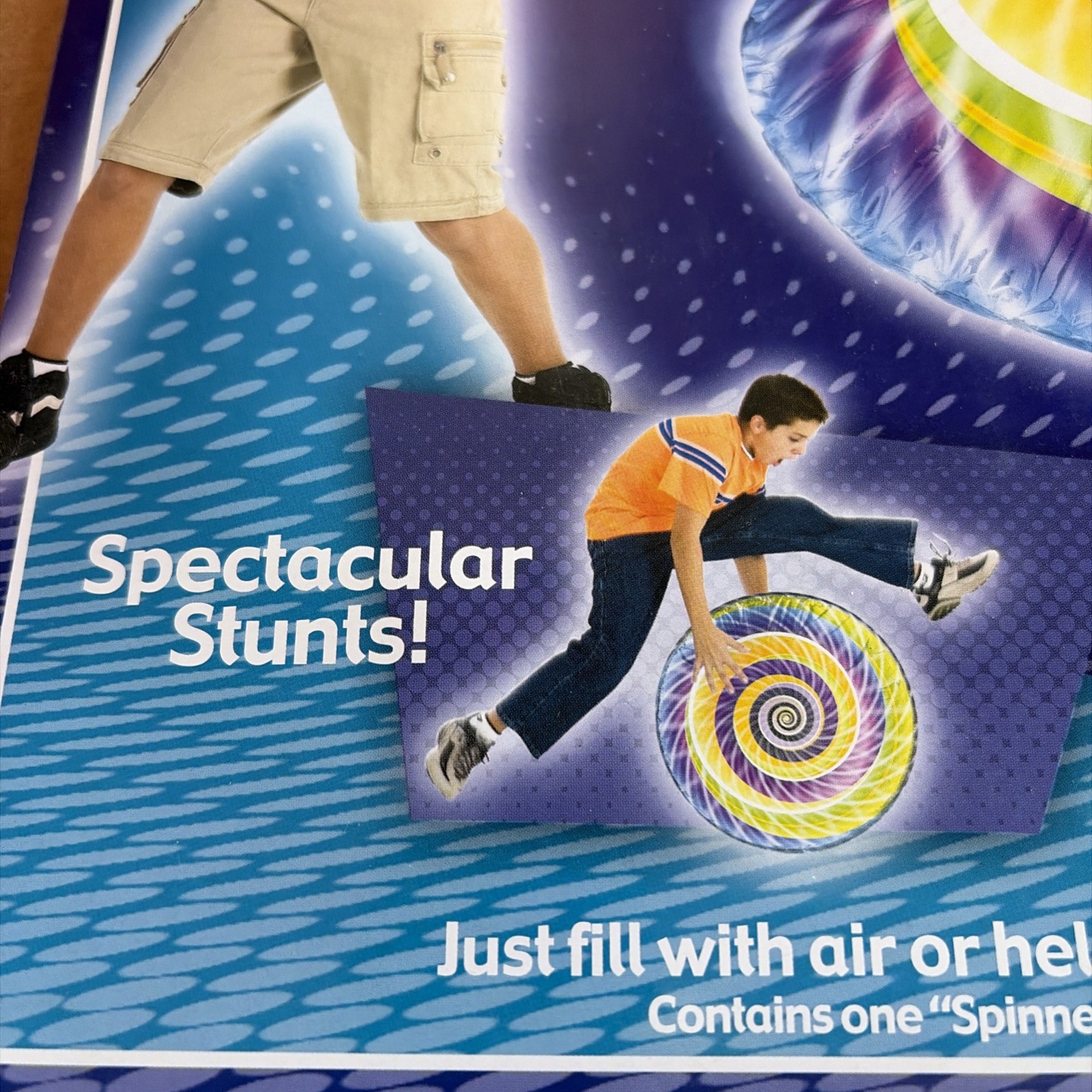 Trick Hover Disc 2004 Spinner New in Package 26" Wide Inflatable