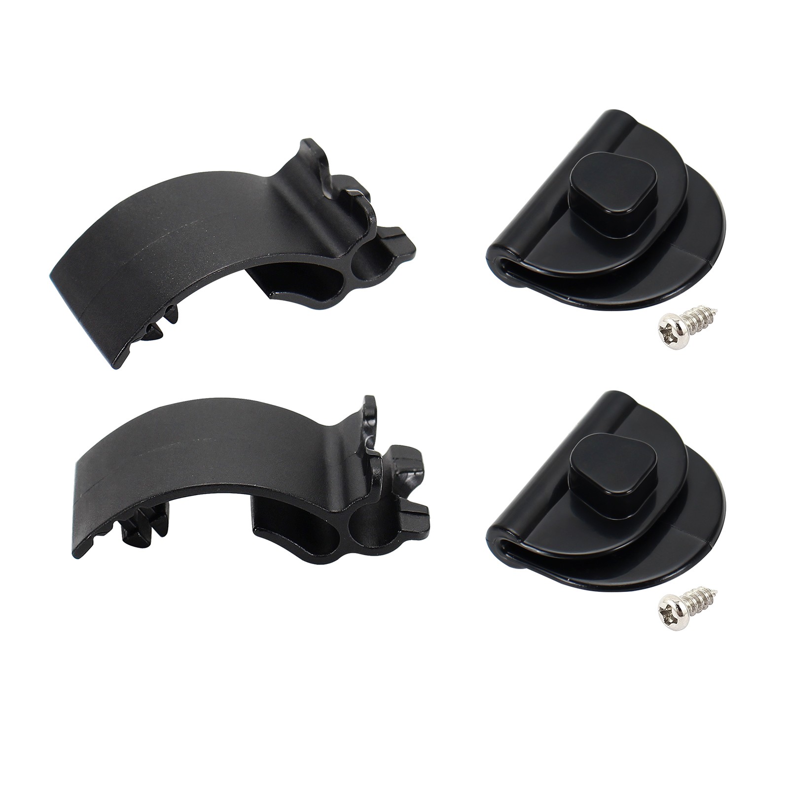 For Harley Sportster XL883 XL1200 Left Side Battery Cover Mount Clips 2004-2013