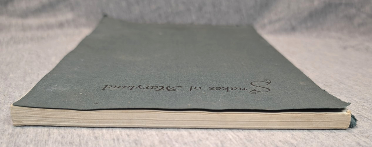 1936 Snakes of Maryland Illustrated Book Howard Kelly Color Plates 1st Edition