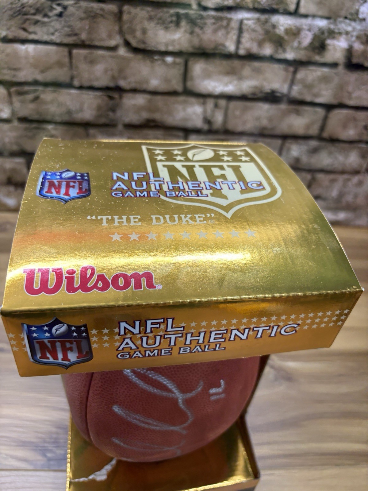 Andrew Luck Indianapolis Colts Signed “The Duke” Football