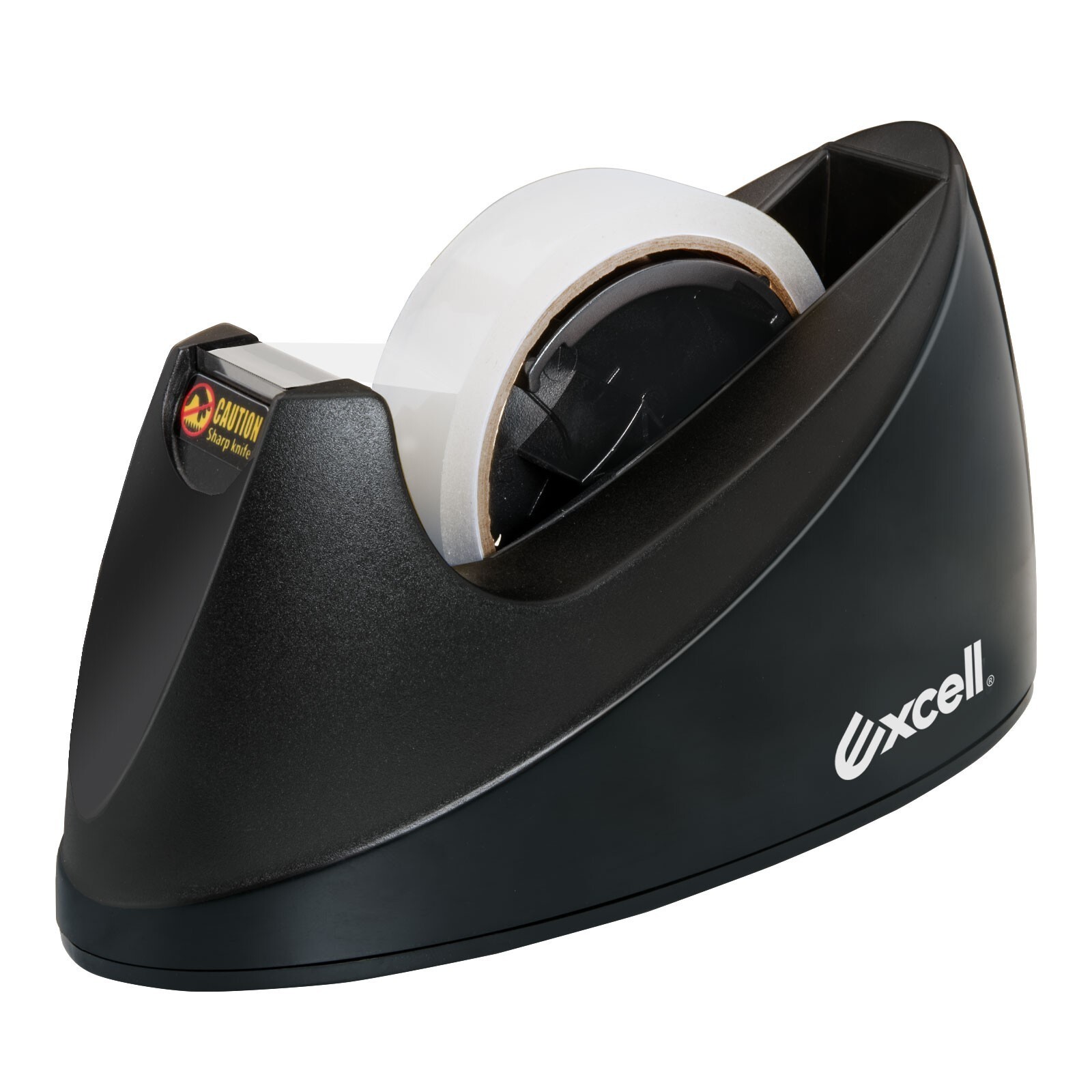Excell Premium Dual-Core Tape Dispenser Weighted Base Fits 1" & 3" Cores No Tape