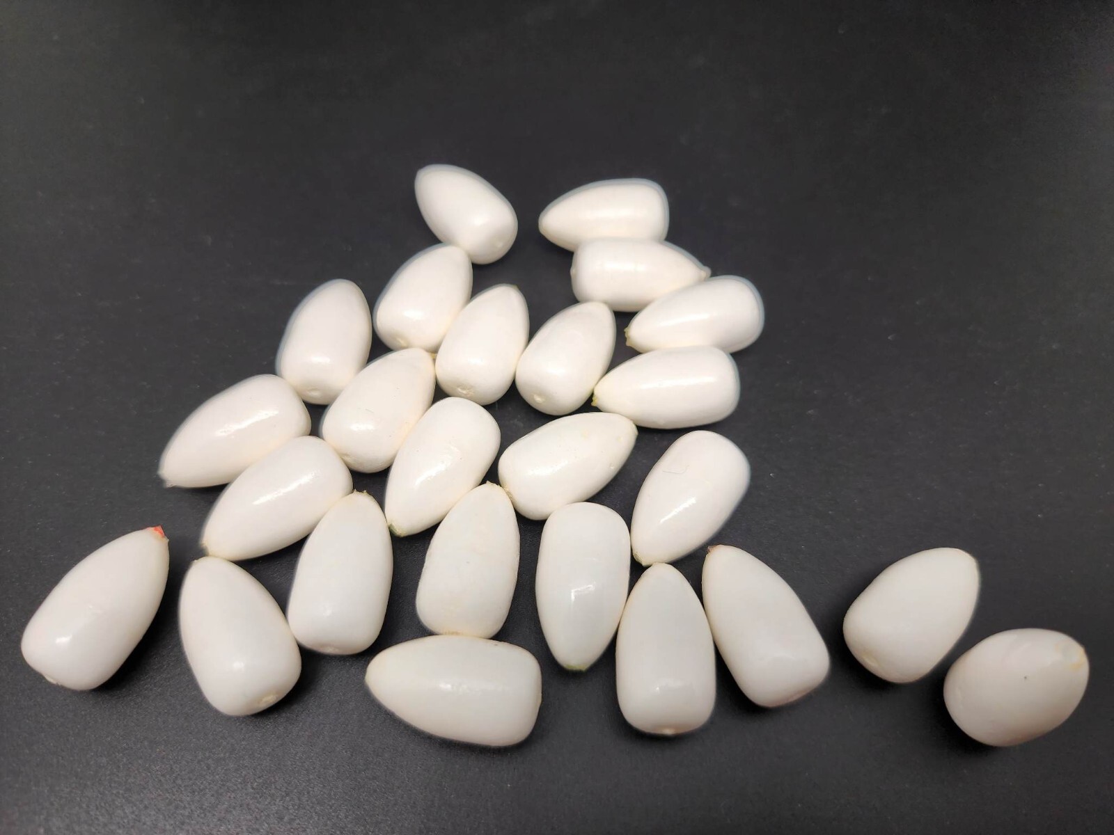 24 Pompano Bullet Floats Whiting fishing floats 20 mm glow and sand flea