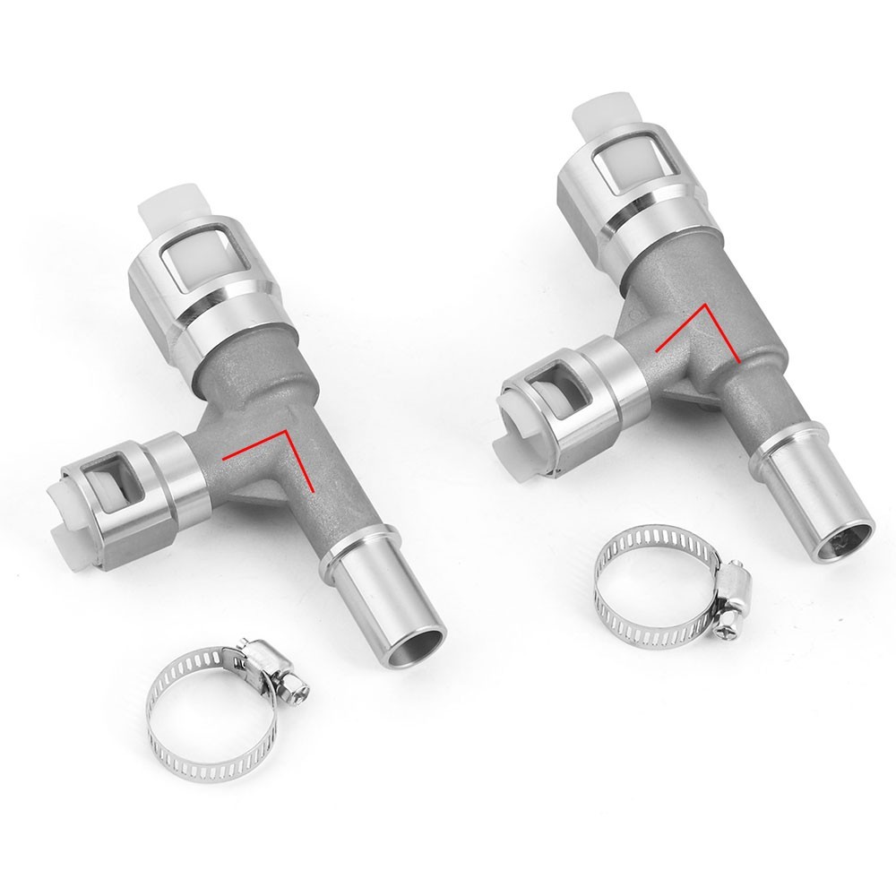 Metal Heater Hose Connector for Cadillac Chevrolet Silverado 800-413 800-414