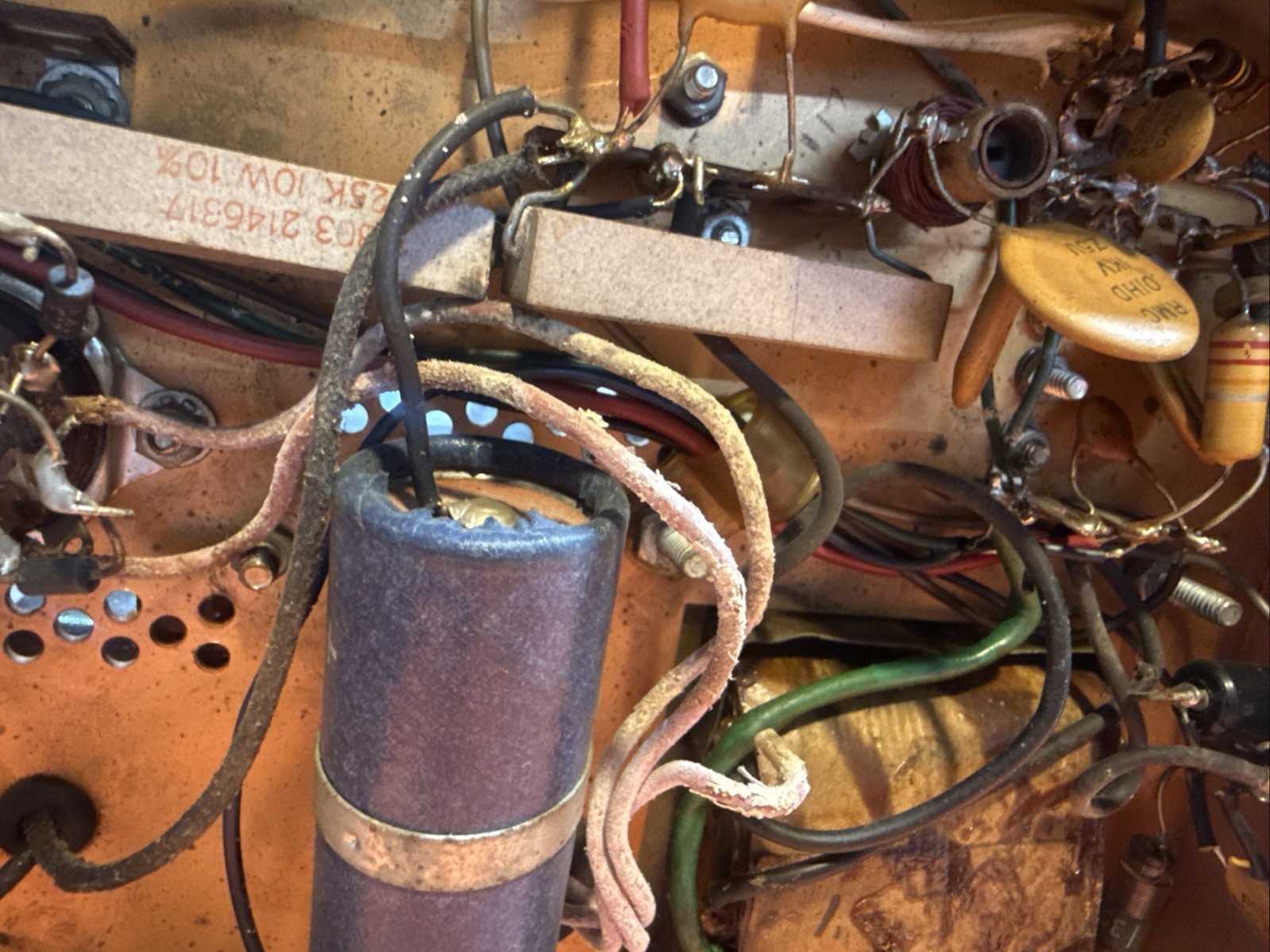 EICO CW AMATEUR TRANSMITTER MODEL 720 Ham Radio Works On 40 Low Output