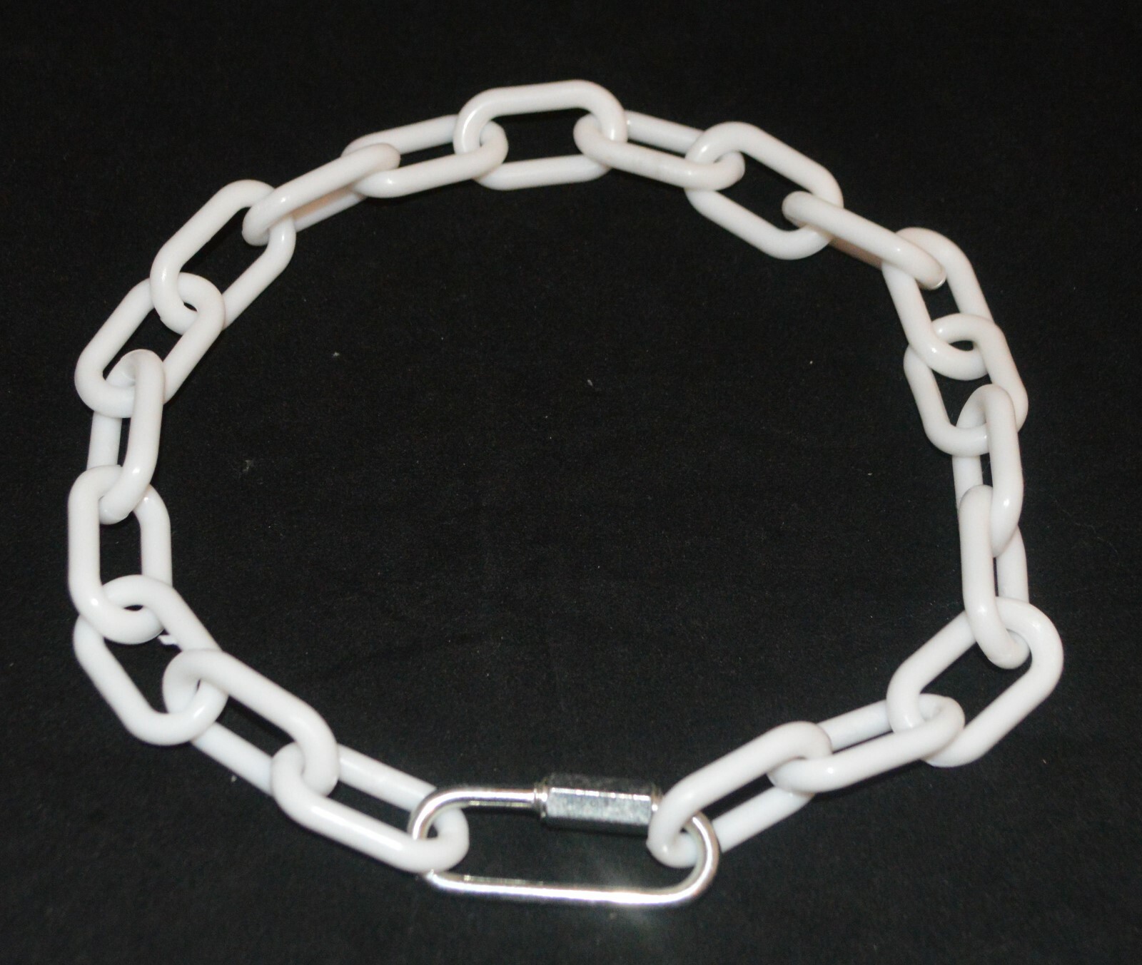 GOAT COLLARS PLASTIC CHAIN WITH METAL QUICK LINK 28" LONG