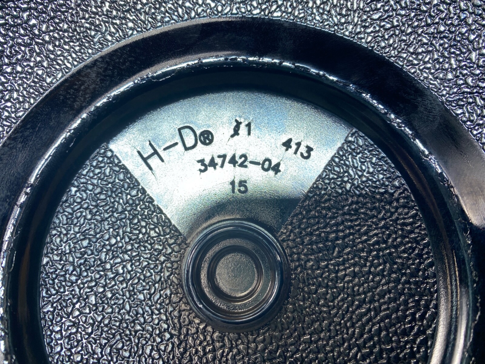 04-22 OEM Harley Davidson Derby Cover Sportster XL Chrome clutch cover