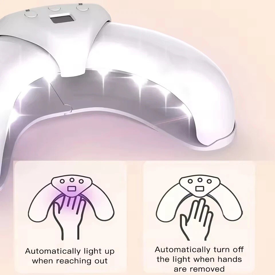 Nail Fungus Laser Nail Fungus Cleaning LED Light Device for Multiple Toenail US