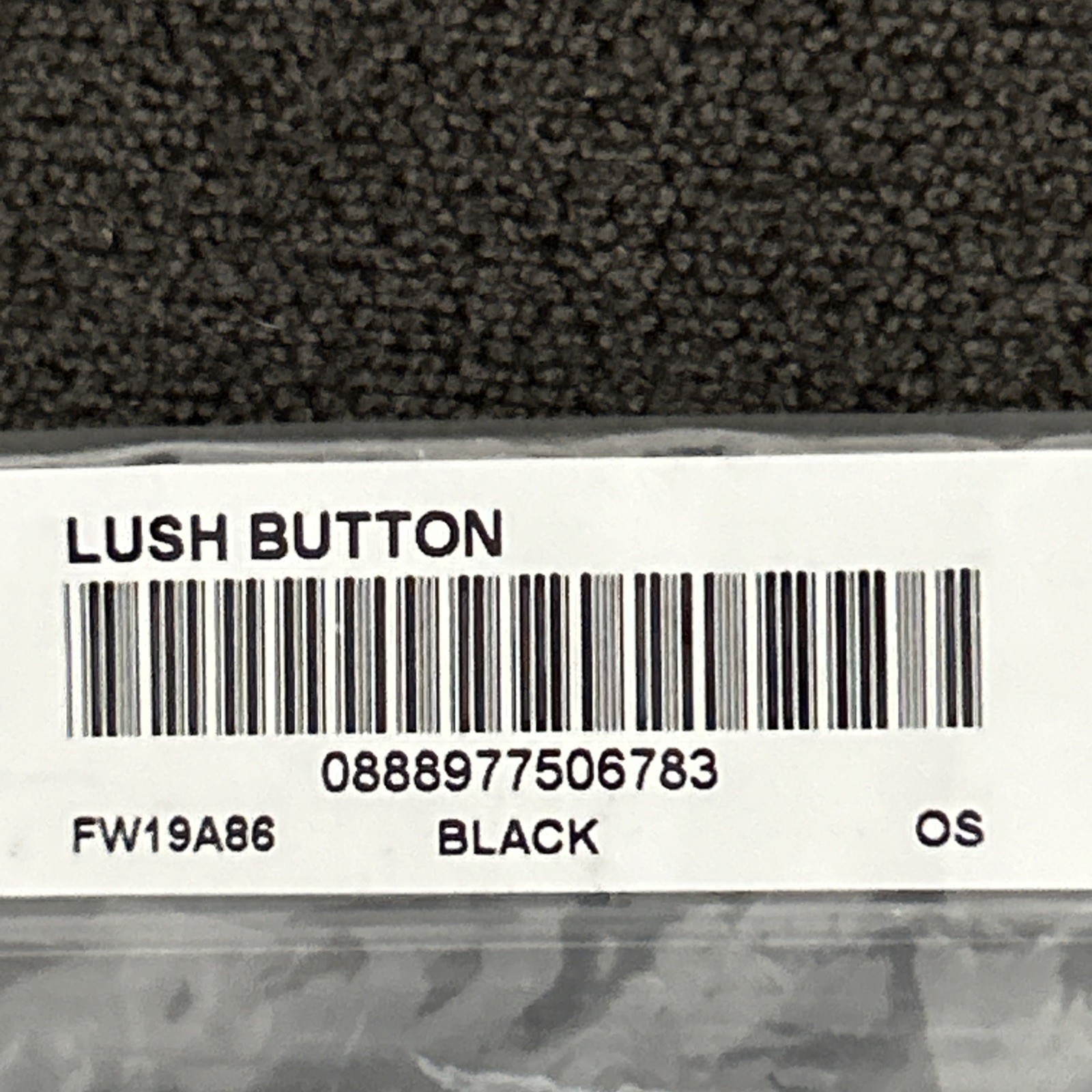 Supreme Lush Pin Black Holographic Badge New York Logo FW19 Brand New