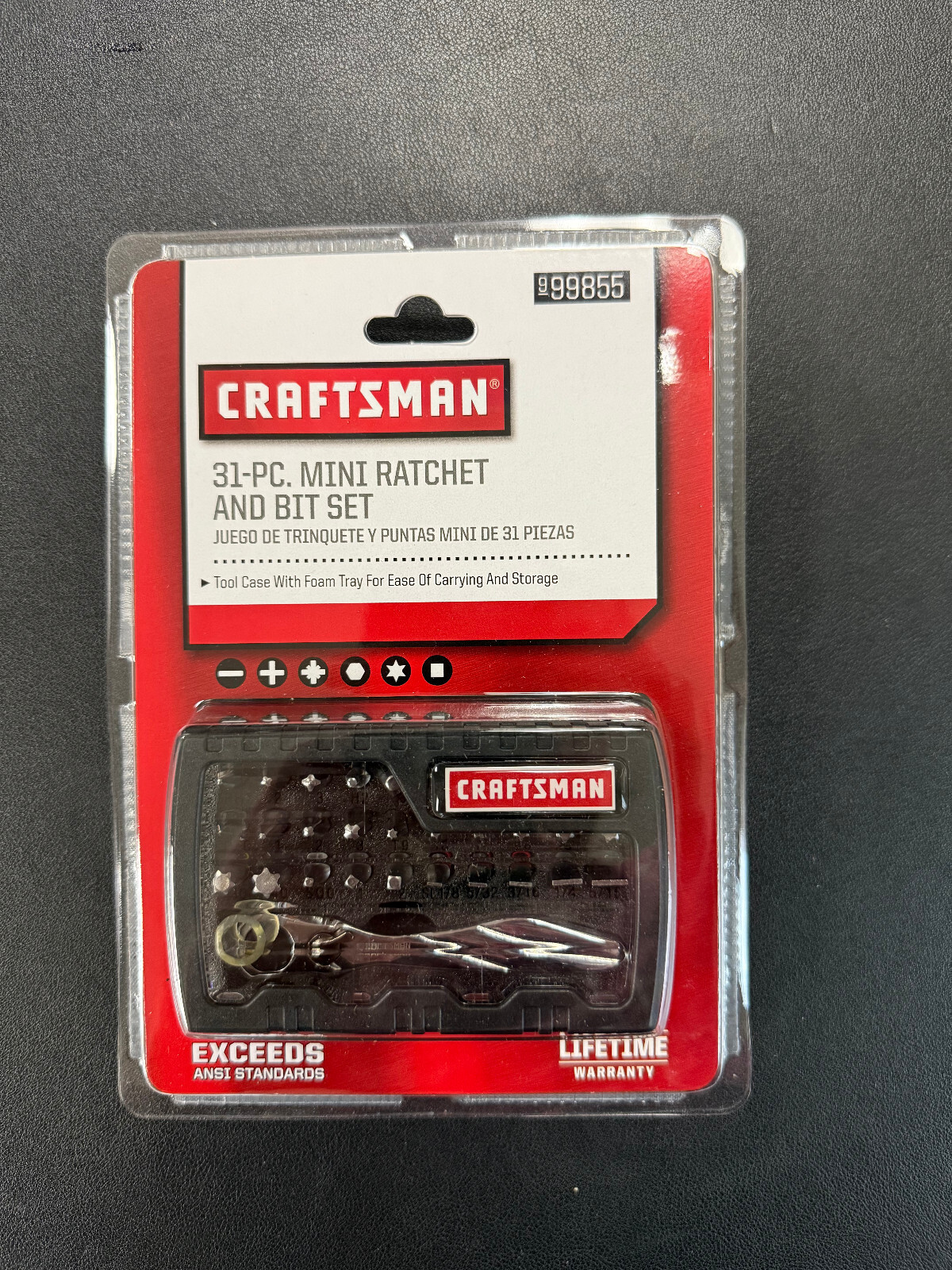 Craftsman 31-PC Mini Ratchet And Bit Set