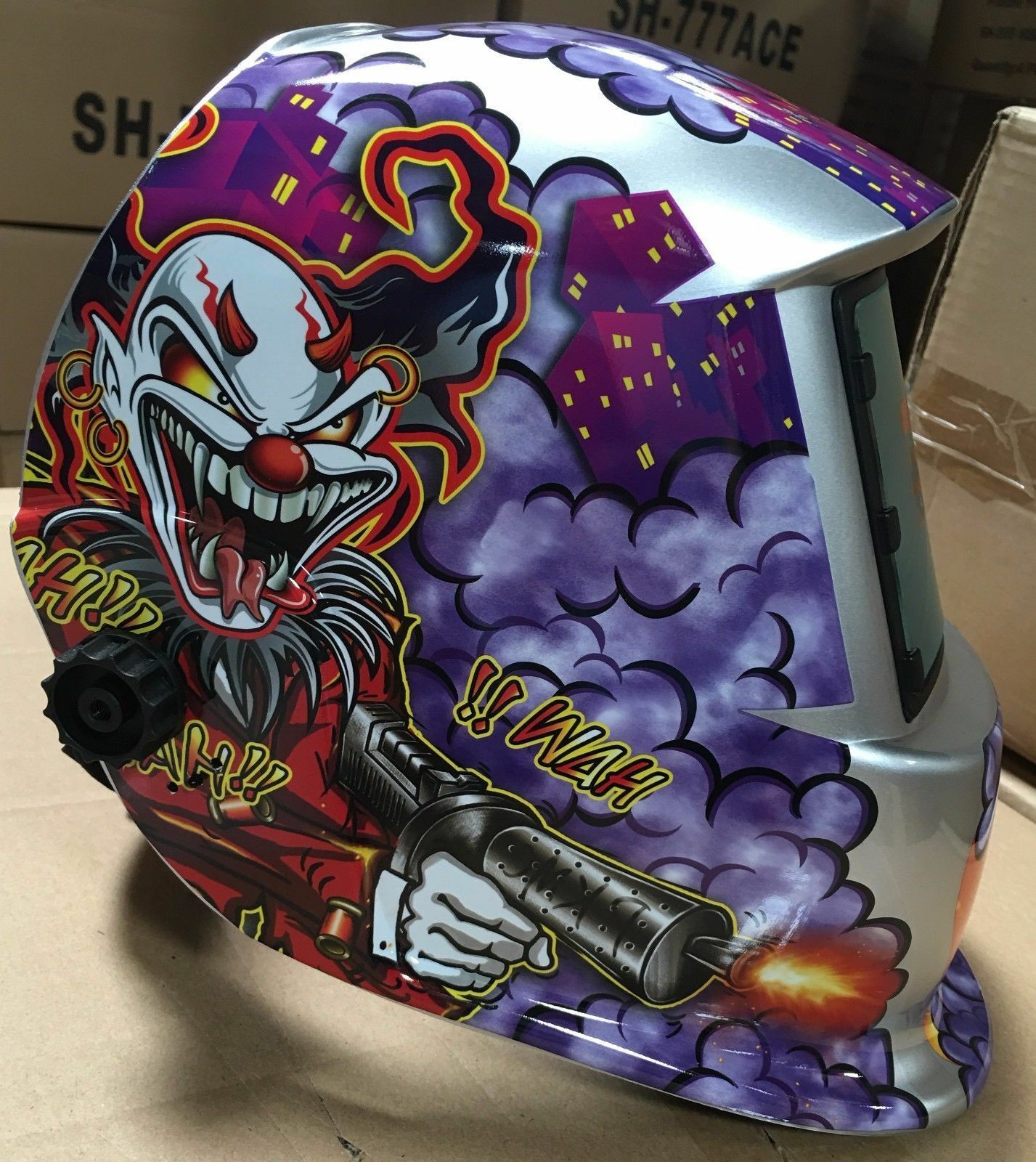 HGN True color Auto Darkening Welding Helmet Arc Tig Mig Mask Grinding hood