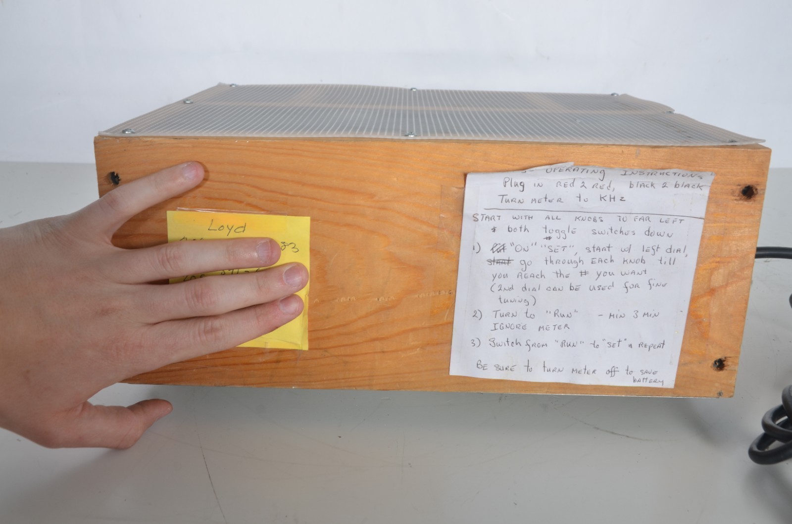 EMEM Emem2 Emem3D Plasma Tube Rife Machine RifeLabs Therapy Device Tested Works