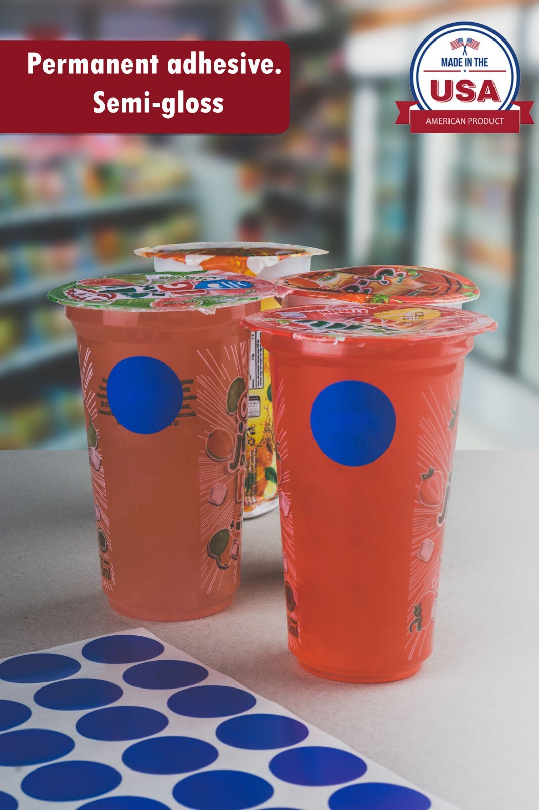 Color Coding Labels Dots Stickers 1 Inch Rounded Circle 25mm Dots by Royal Green