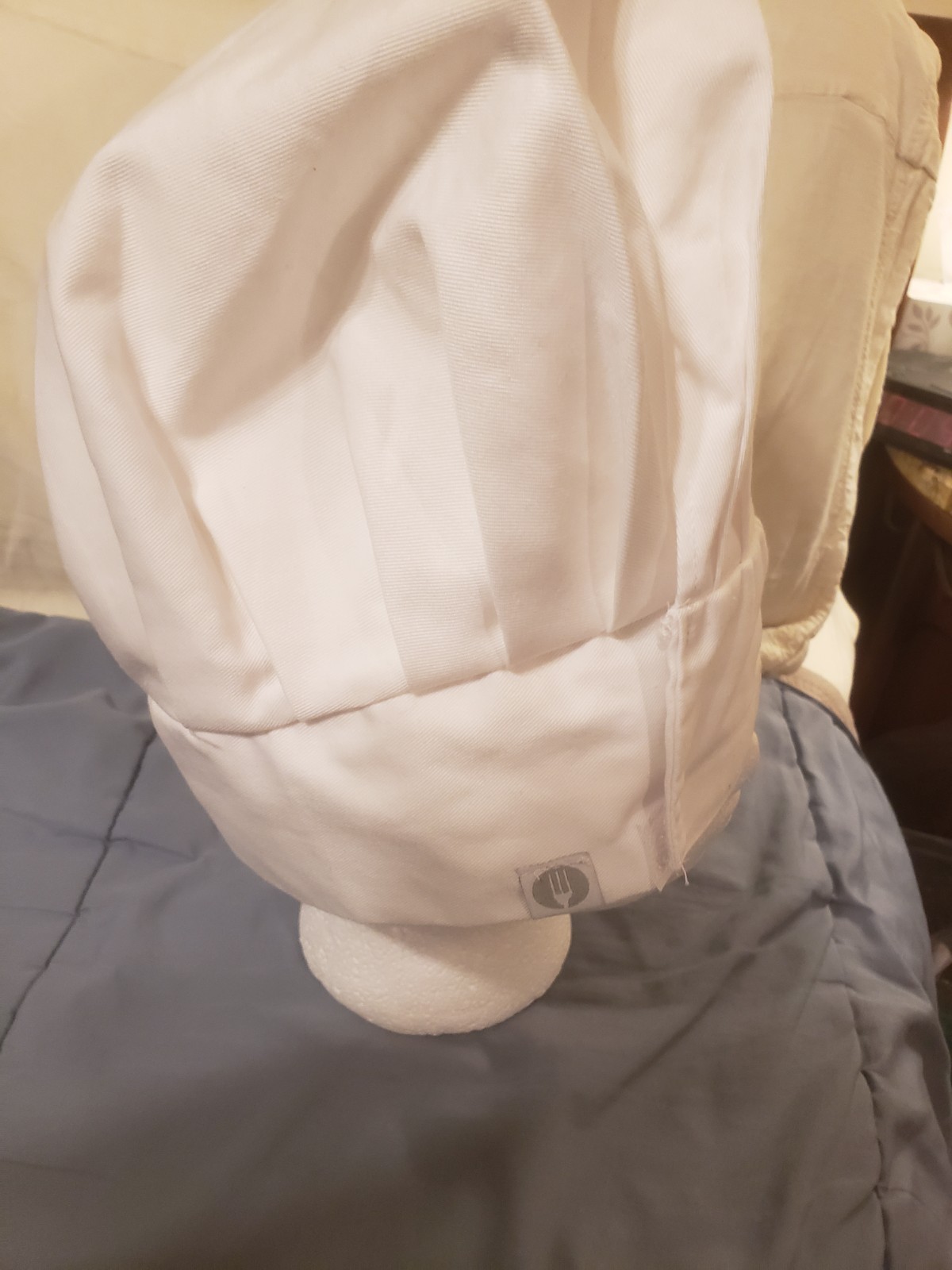 Chef Works Hat Adjustable Kitchen Cooking Cap One Size Adult White