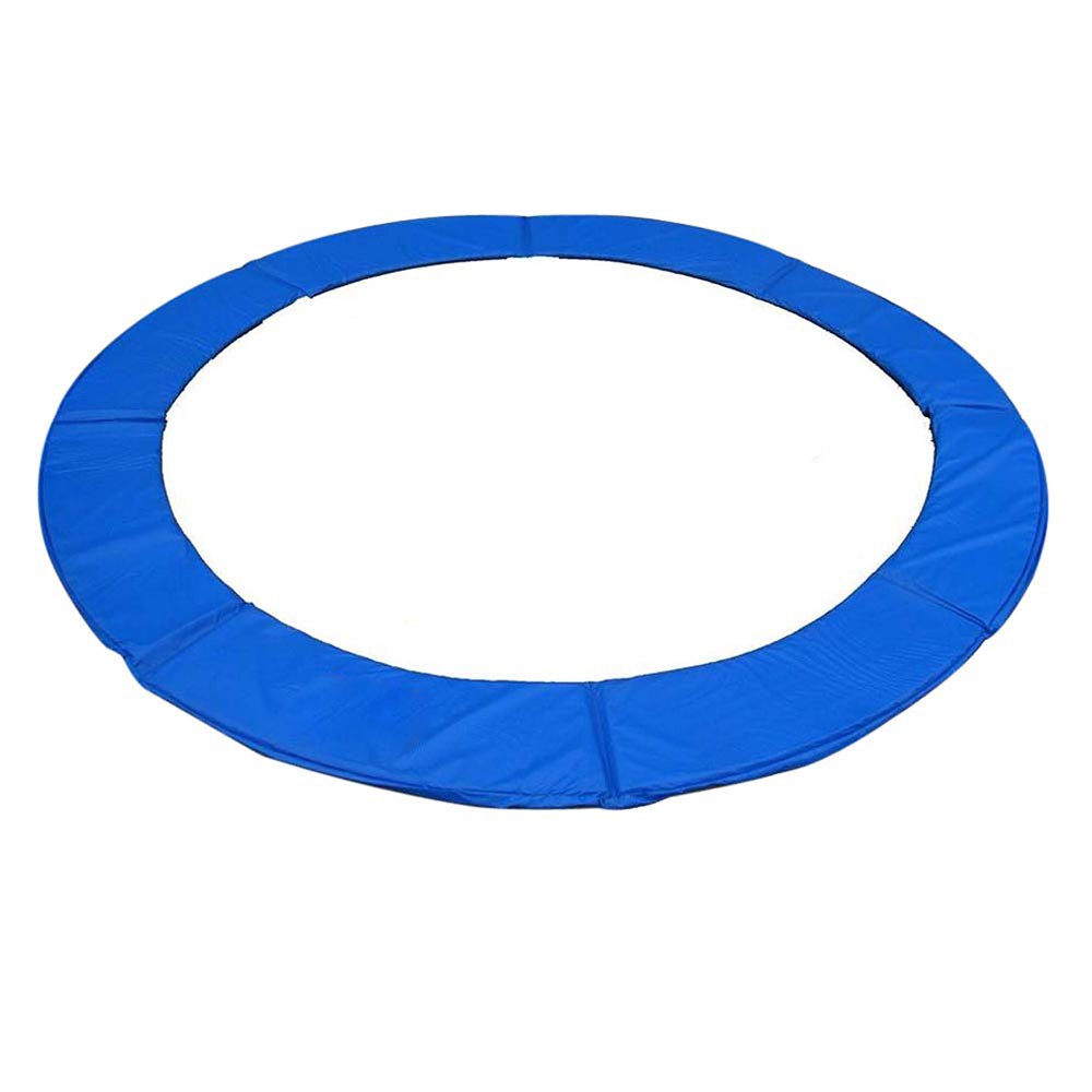 Xcceries 12/13/14/15FT Round Trampoline Safety Pad Replacement Spring Blue Cover