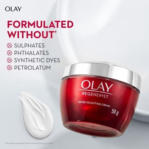 Olay Regenerist Micro-Sculpting Cream Anti Aging Moisturizer 1.7oz (50g)
