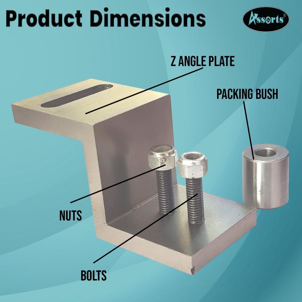 Assorts Z Type Caste Iron Angle Plate to Mount Mini Vertical Milling Slide