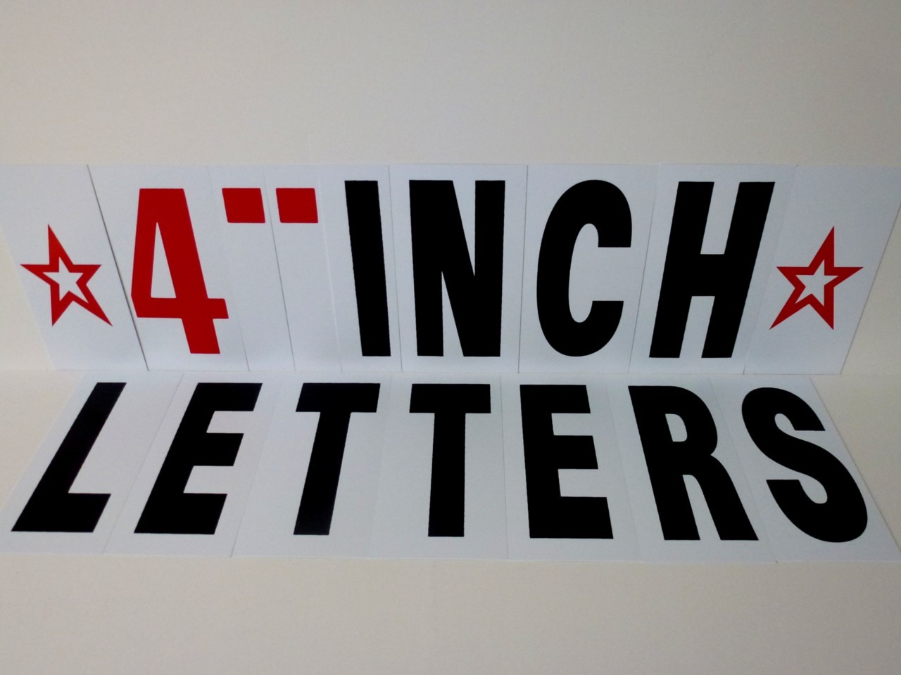 4 inch outdoor sign letters numbers and symbols
