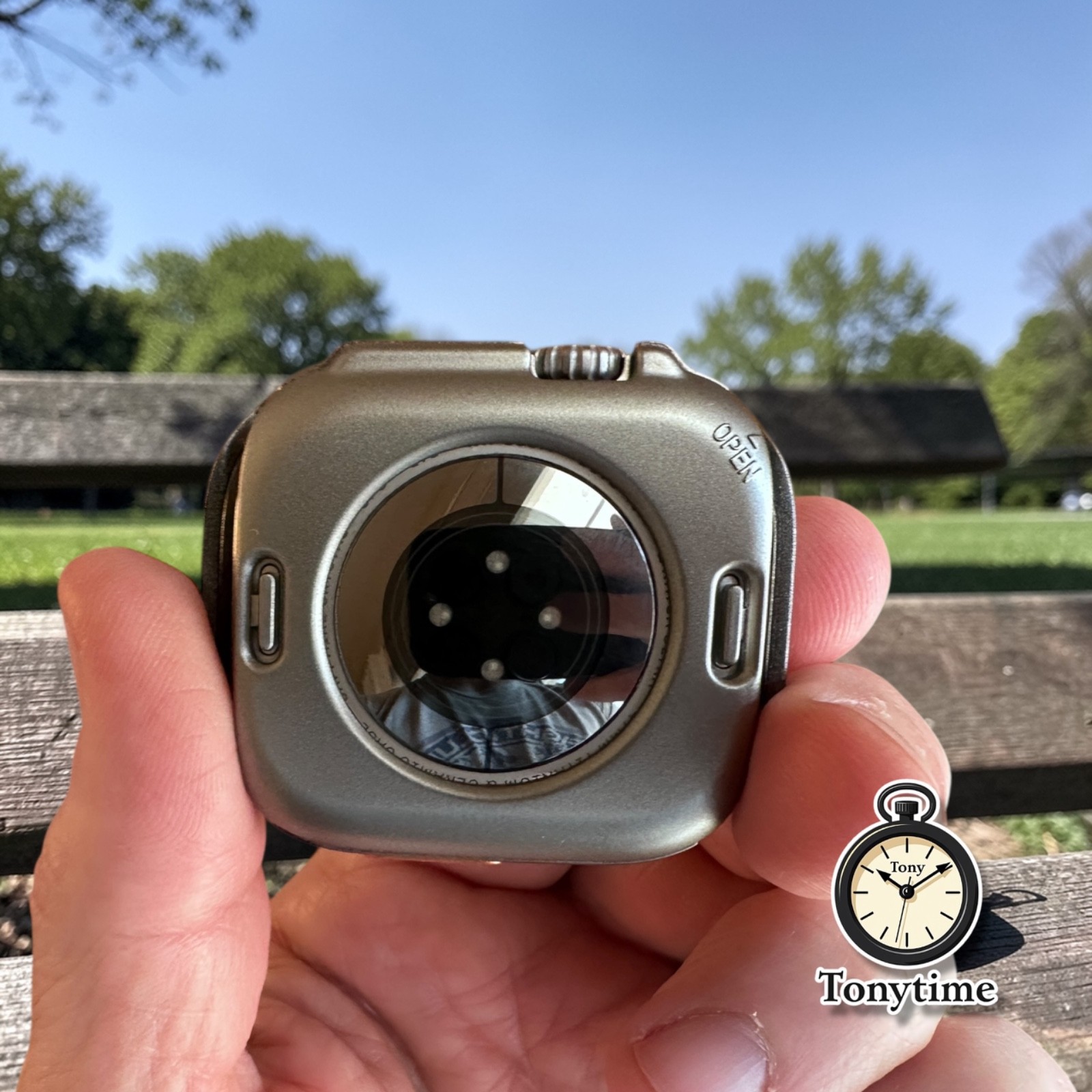 Titanium Sentinel Ultra Elite Mod Kit Apple Watch Ultra 49mm Case + B.Fly Clasp