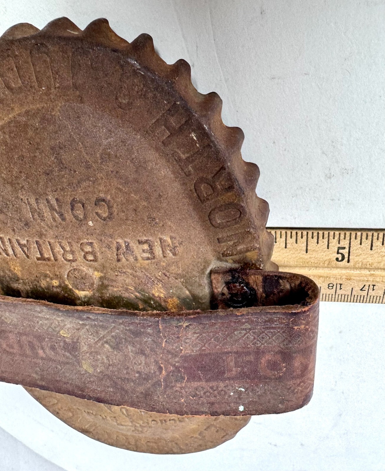 VTG ANCHOR BRAND No 1 Duplex CURRY COMB North and Judd Mfg New Britain Conn USA