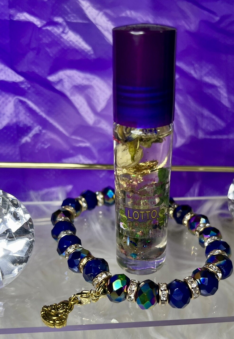 ✨“GET MONEY”✨LOTTERY WINNER/FAST LUCK Conjure ROLL ON SPELL OIL + TALISMAN