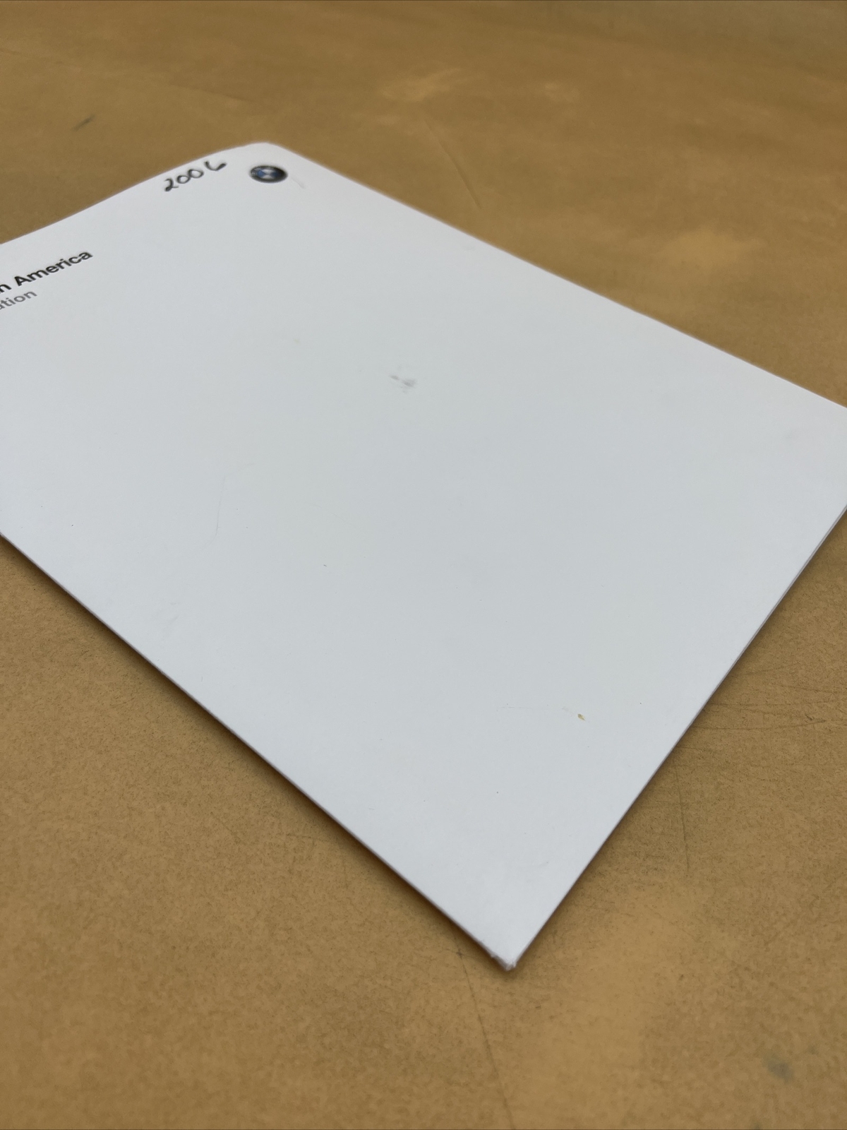 2006 BMW OF NORTH AMERICA PRESS KIT MEDIA INFORMATION WITH STORAGE FOLDER