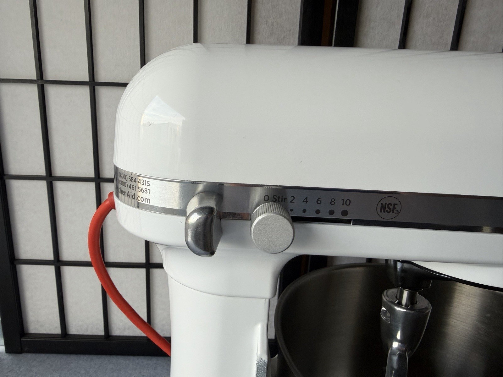 KitchenAid KSM8990WH 8-Quart Commercial Bowl-Lift Stand Mixer