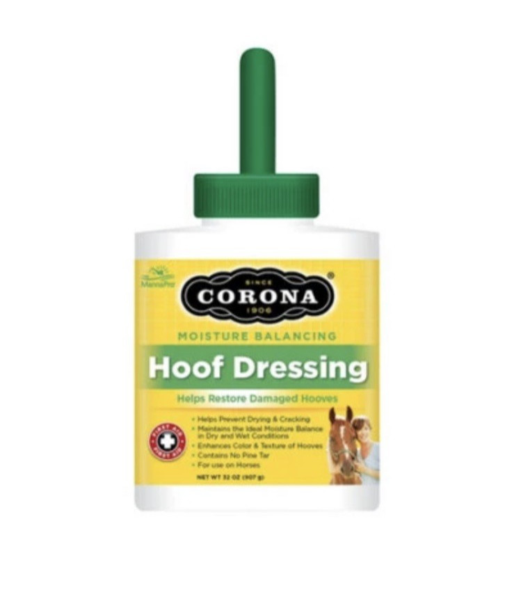 Corona Moisture Balancing Hoof Dressing Restores Damaged Horse Hooves 32 Oz~ New
