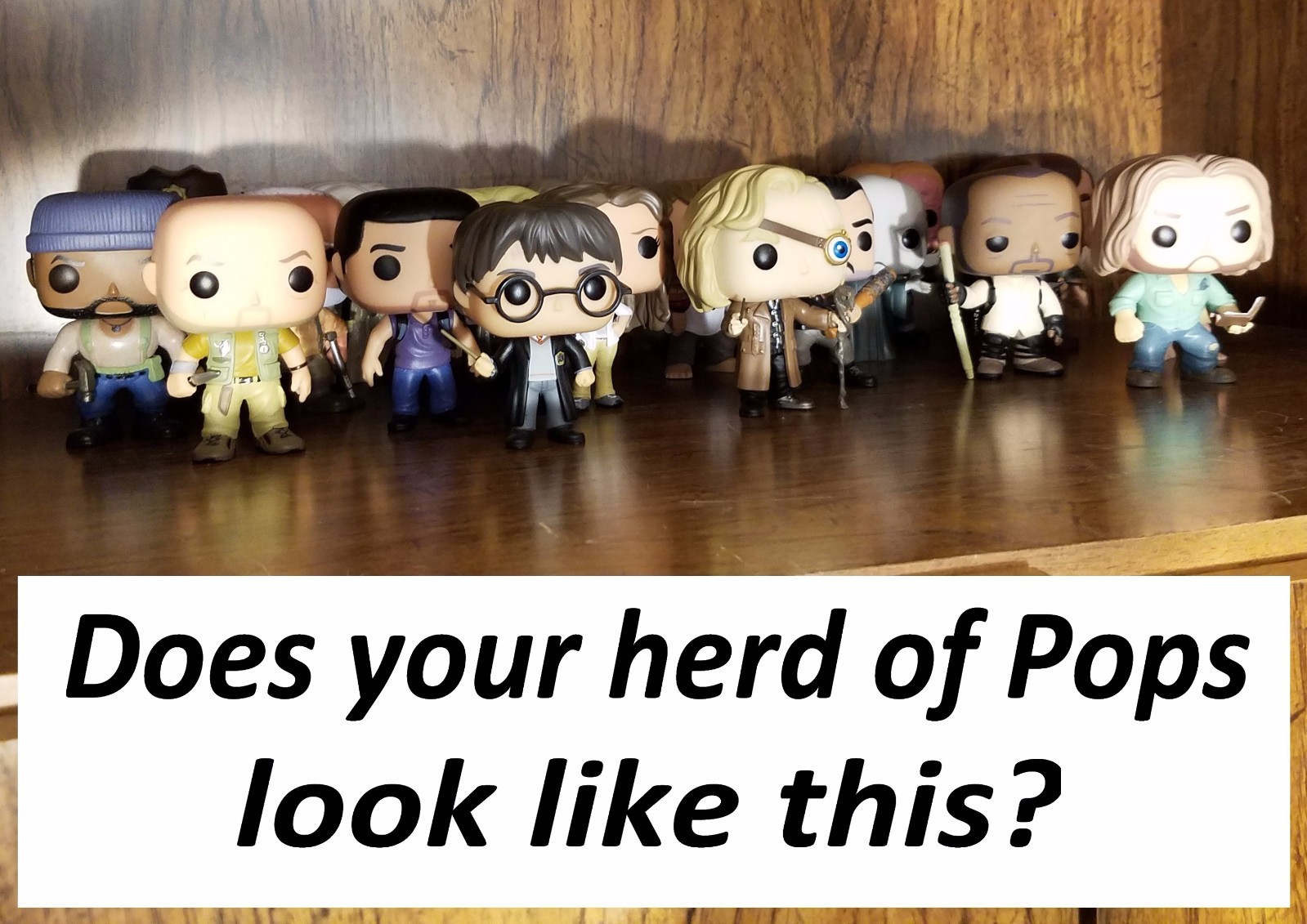 10 inch 3-Tier Black Funko Pop! Display Shelf / Stand with Equal Length Shelves