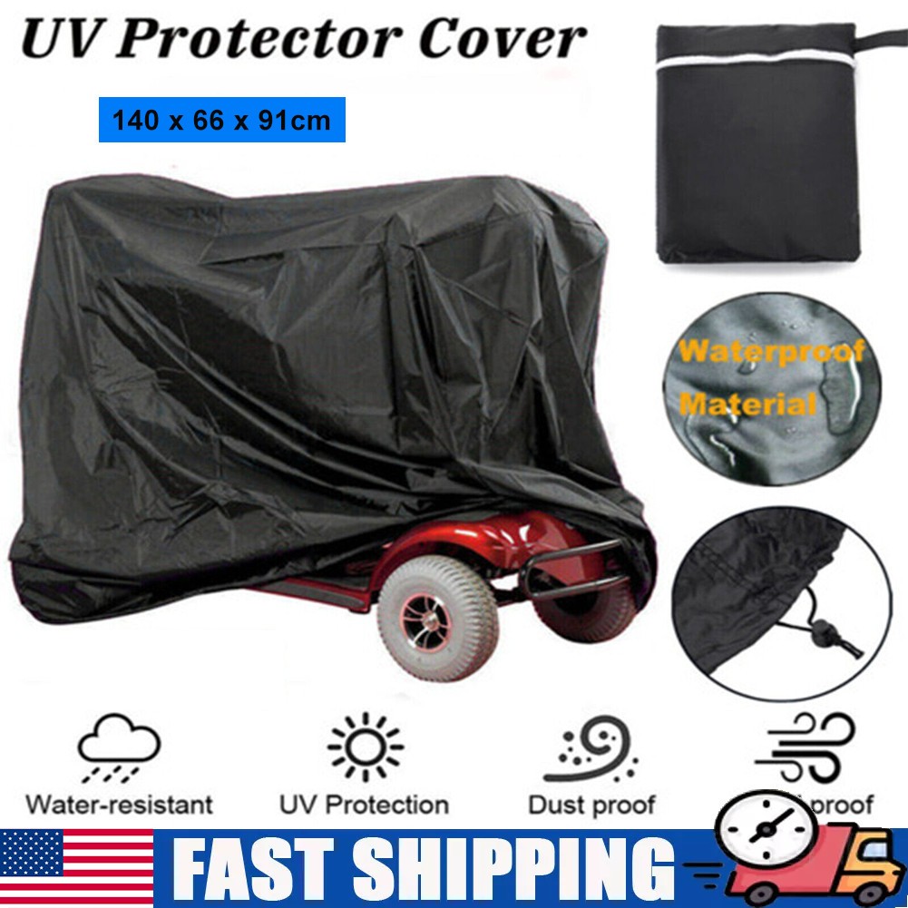 Waterproof Heavy Duty Mobility Scooter Cover Outdoor Rain Dust UV Protector