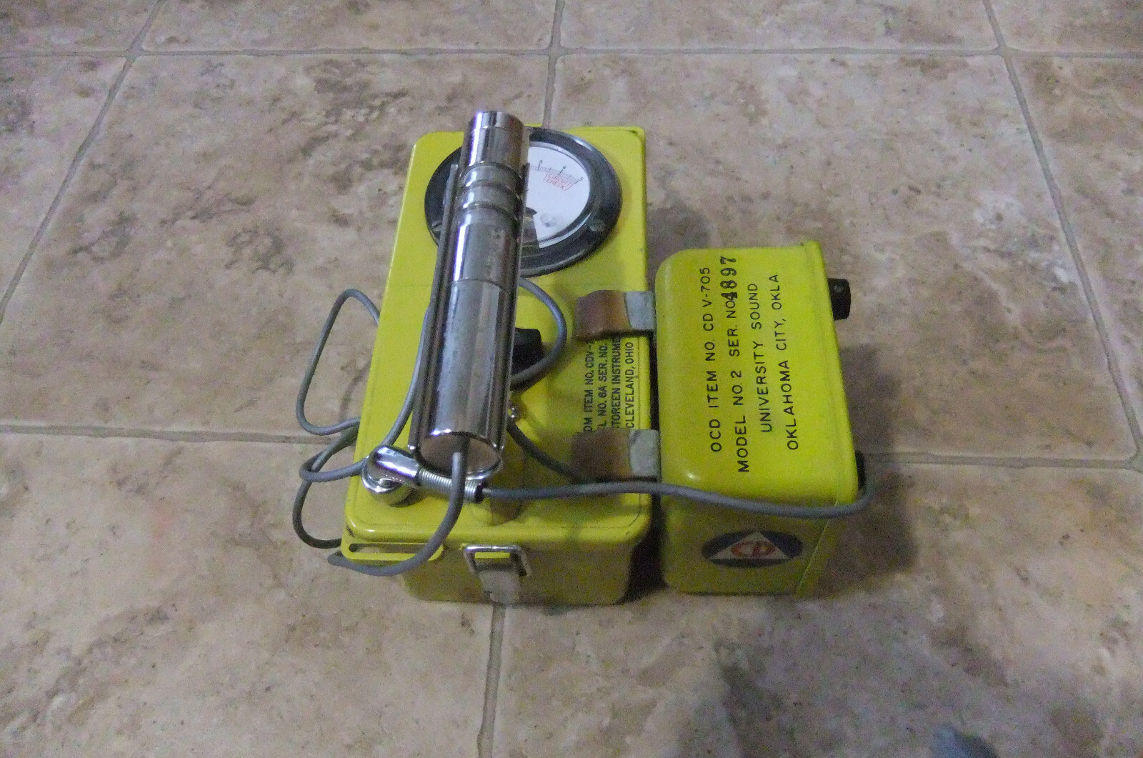 Blemished!! CDV-705 Loud Speaker and Extras!! For CDV-700 Geiger Counters!!