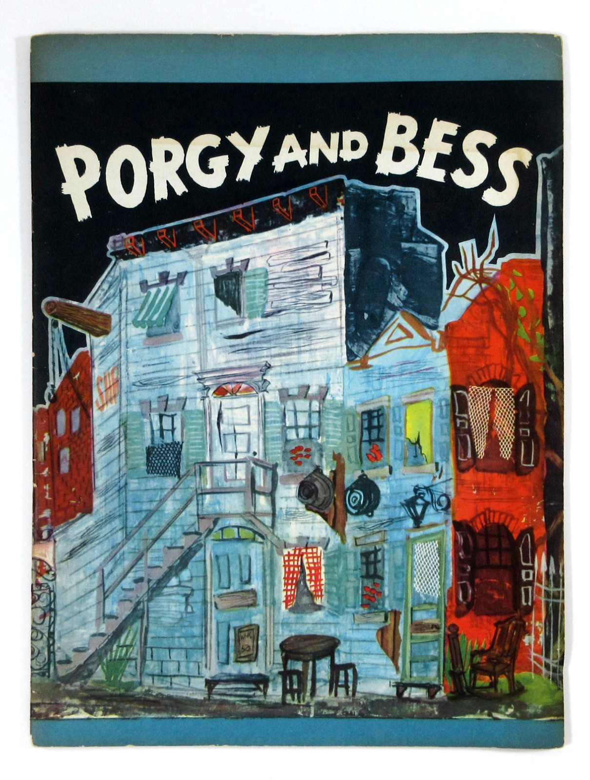 Porgy & Bess Theater Program Cab Calloway Helen Dowdy Ira George Gershwin 1953