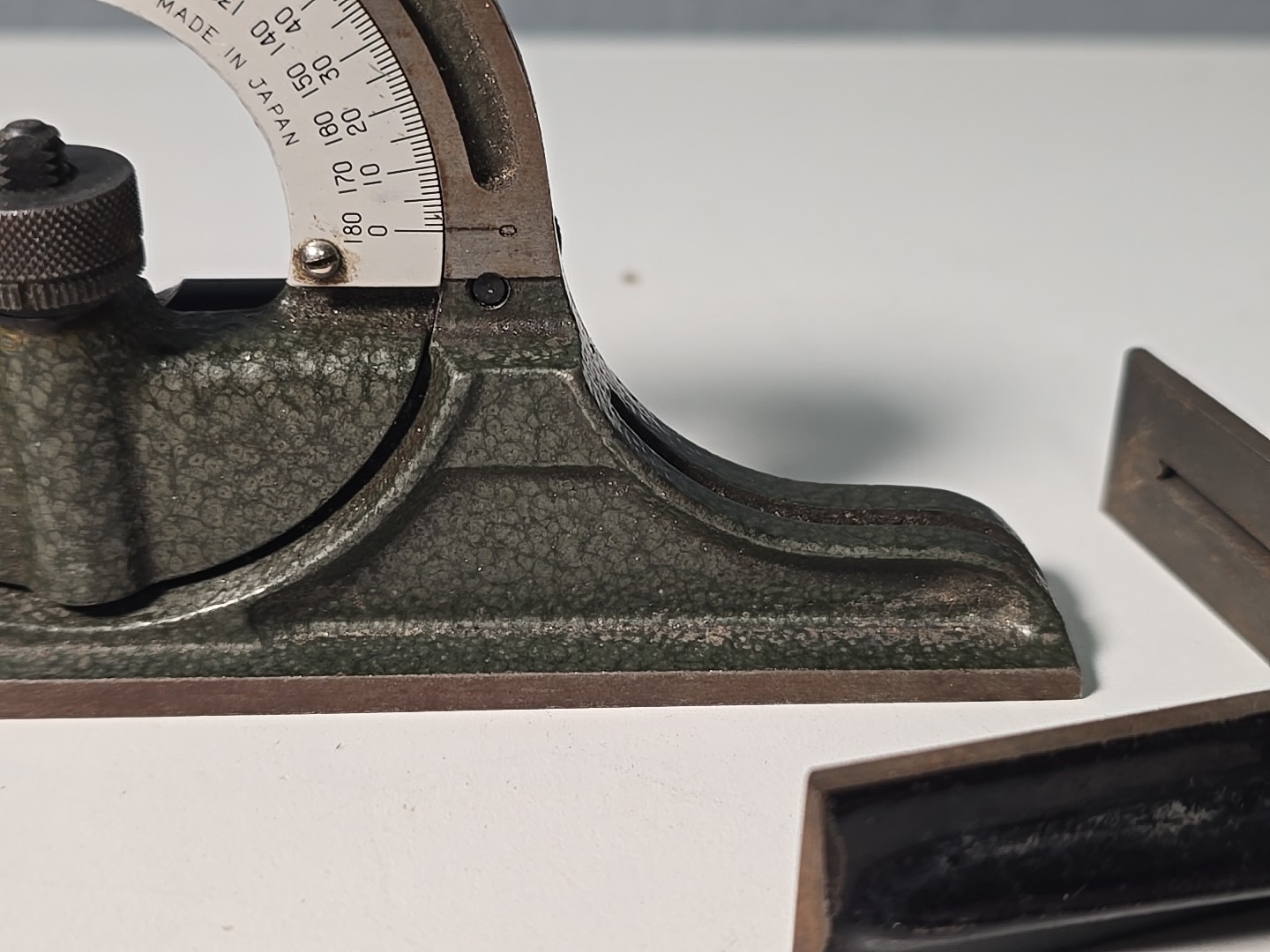 Vintage Mitutoyo 180-301 Combination Protractor Head Machinist Tools